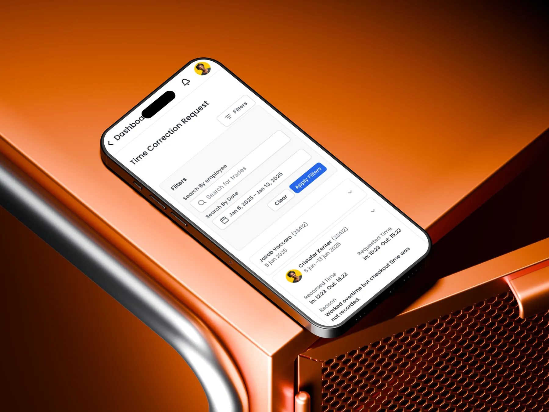IOM World product screens