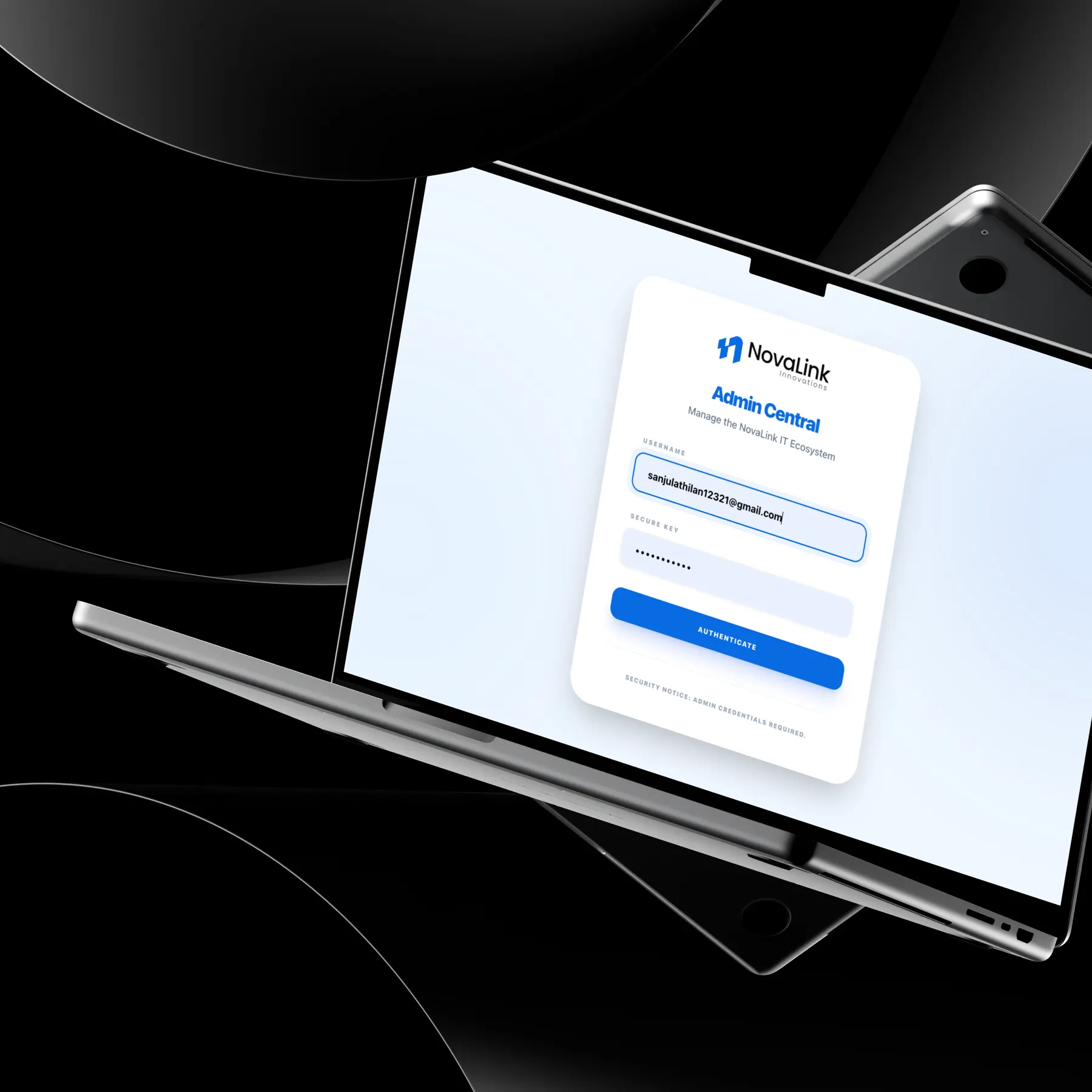 NovaLink product screens