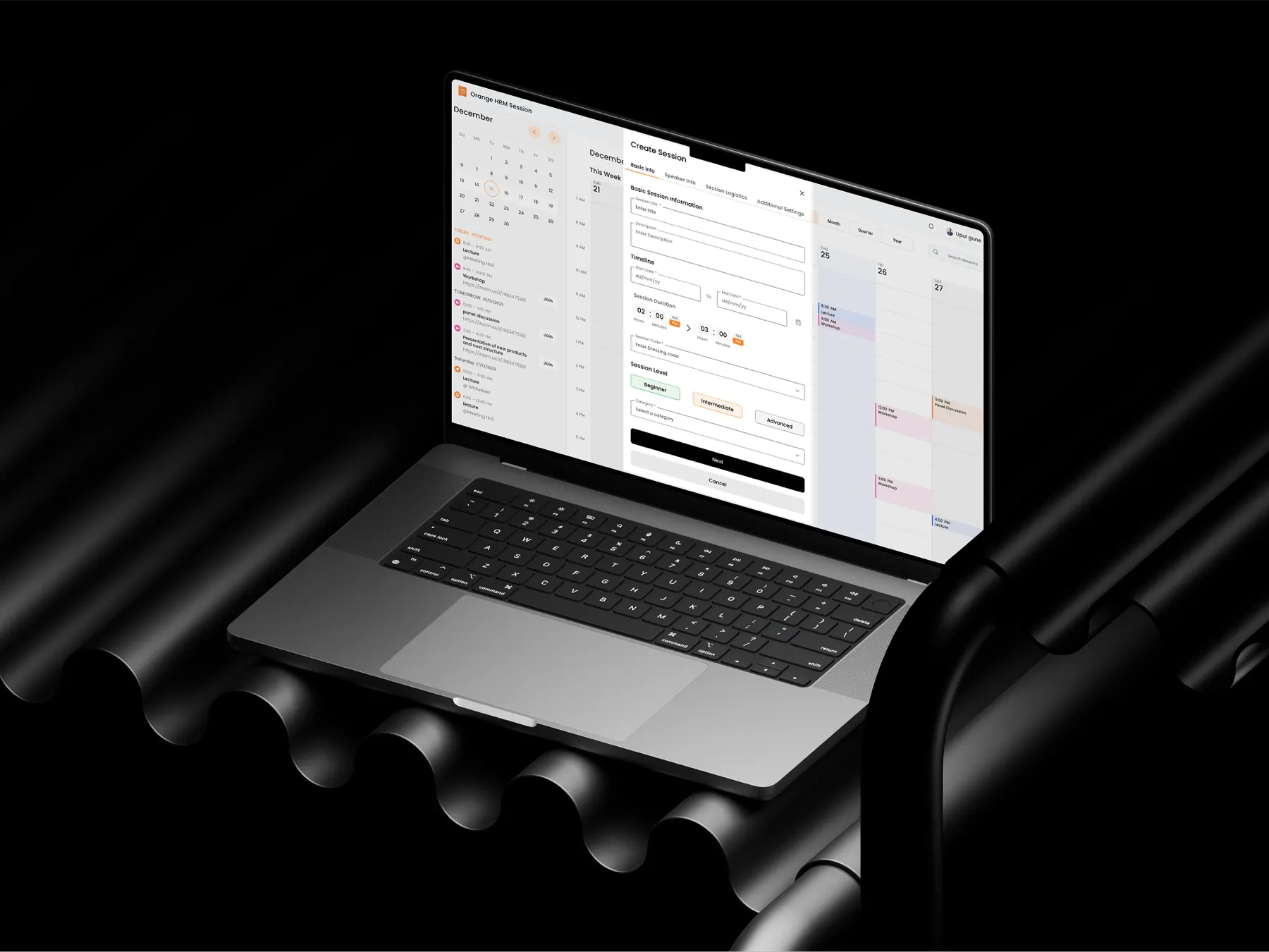 OrangeHRM redesign