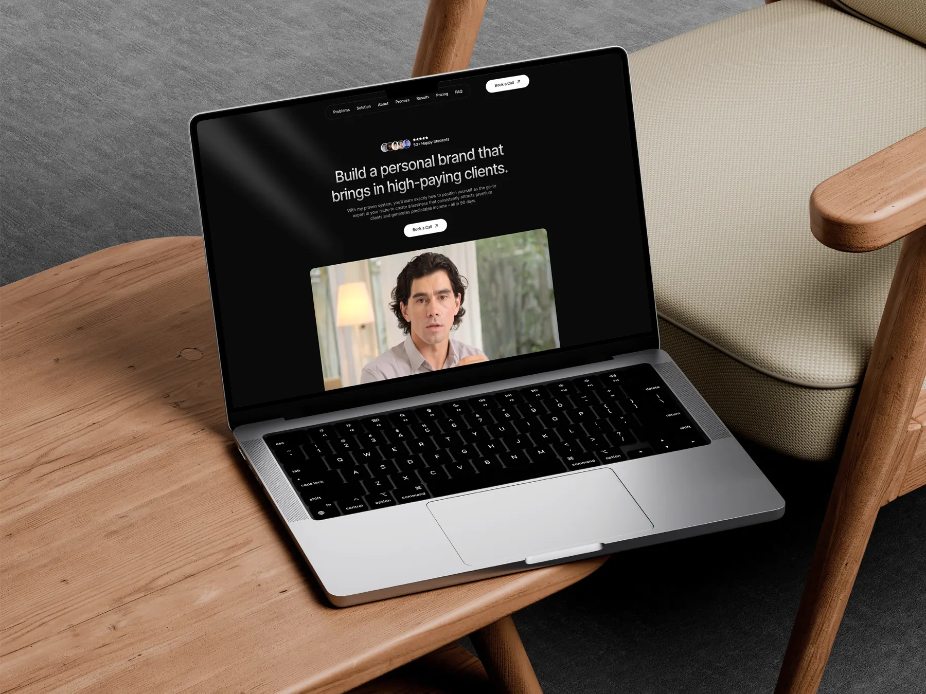 A client website designed by NovaLink Innovations
